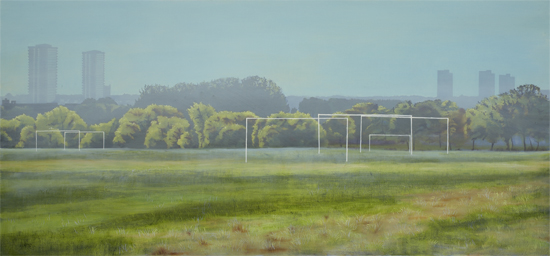 picture of goalposts on the scrubs