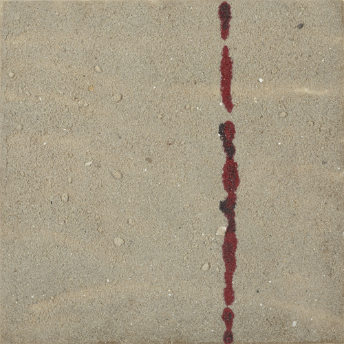 photo of picture:  line in sand